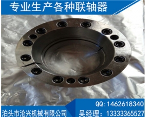 ML型梅花聯(lián)軸器 脹套的使用壽命長,強度高.脹套依靠摩擦傳動,對被聯(lián)結件沒有鍵槽削弱,也無相對運動,工作中不會產生磨損.